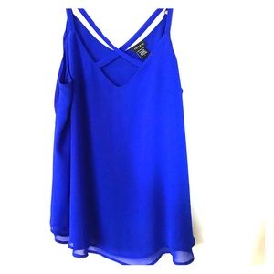 Torrid Double Layer Chiffon Cami